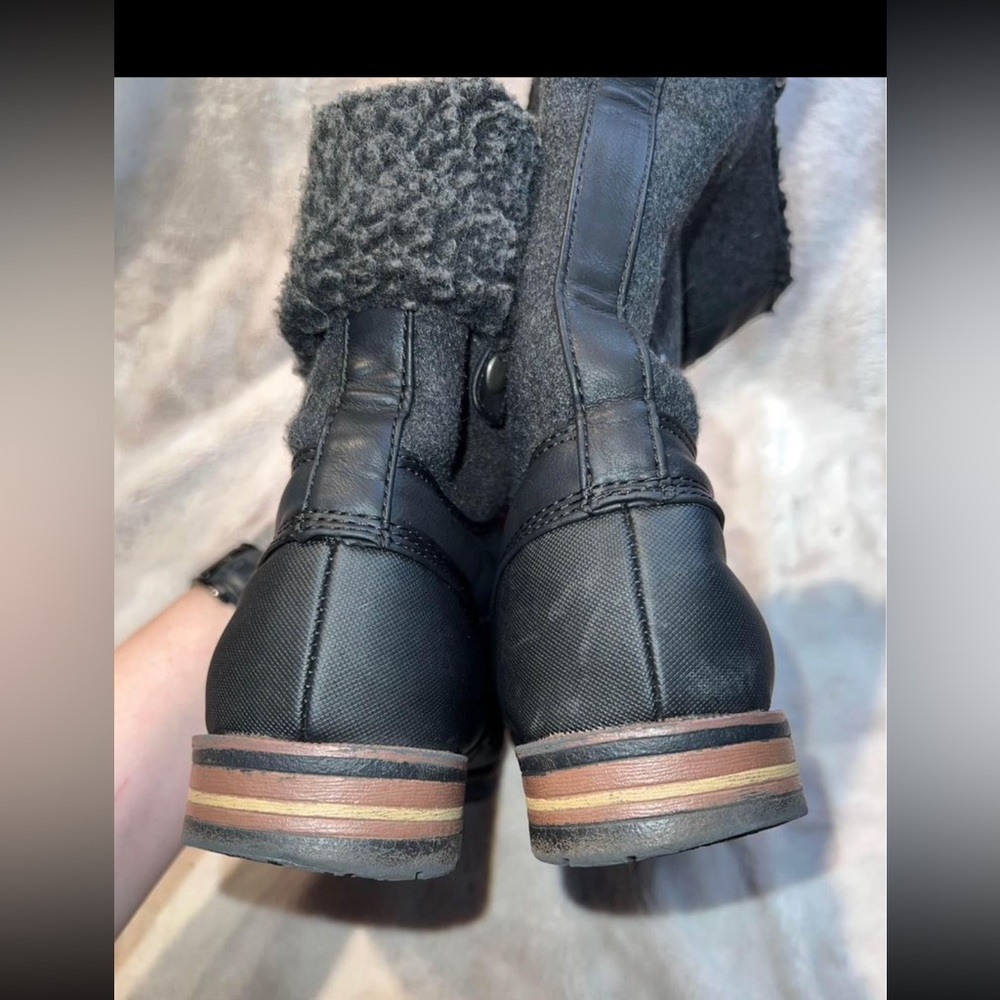 rock and candy boots Derry Faux Fur Top Woman's Size 9 - Picture 4 of 5